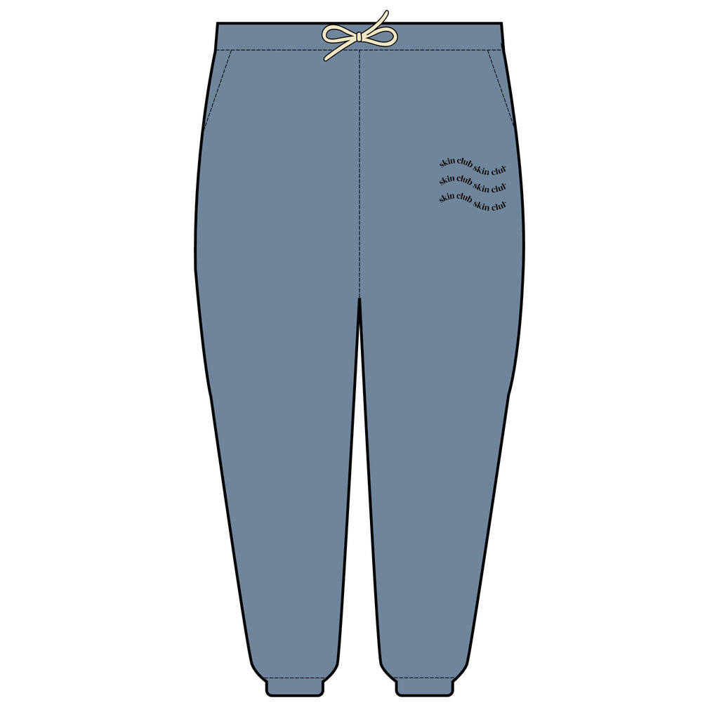 SKIN CLUB Wavy Fleece Sweatpants