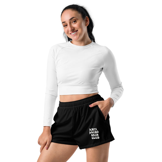 Anti Aging Skin Club - Women’s Recycled Athletic Shorts