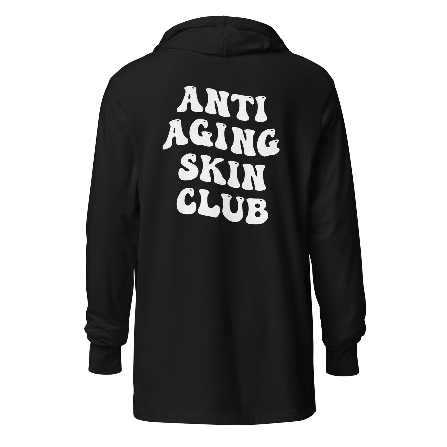 Anti Aging Skin Club - Hooded long-sleeve tee