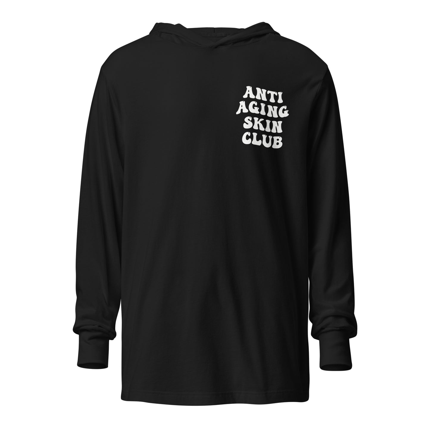 Anti Aging Skin Club - Hooded long-sleeve tee