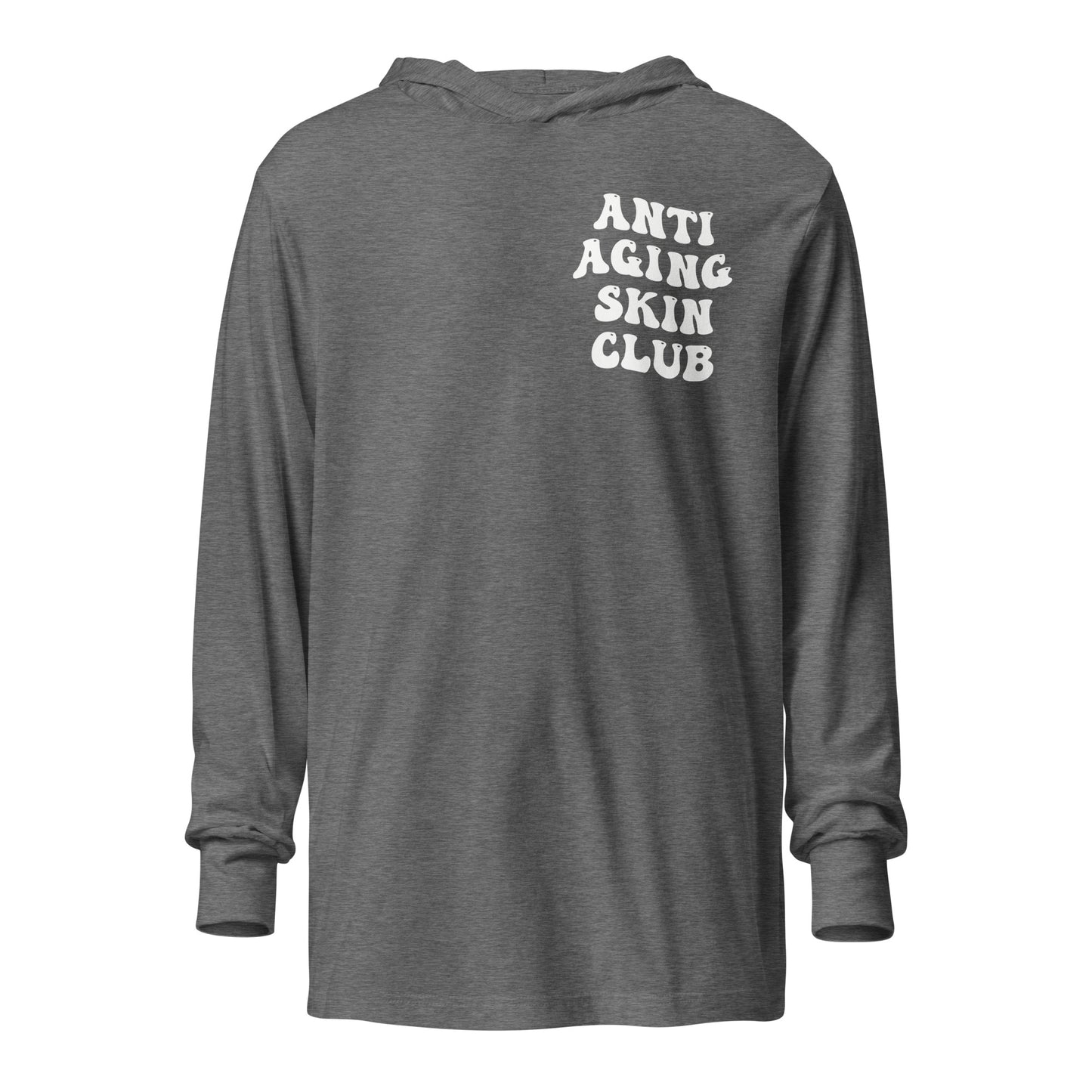 Anti Aging Skin Club - Hooded long-sleeve tee