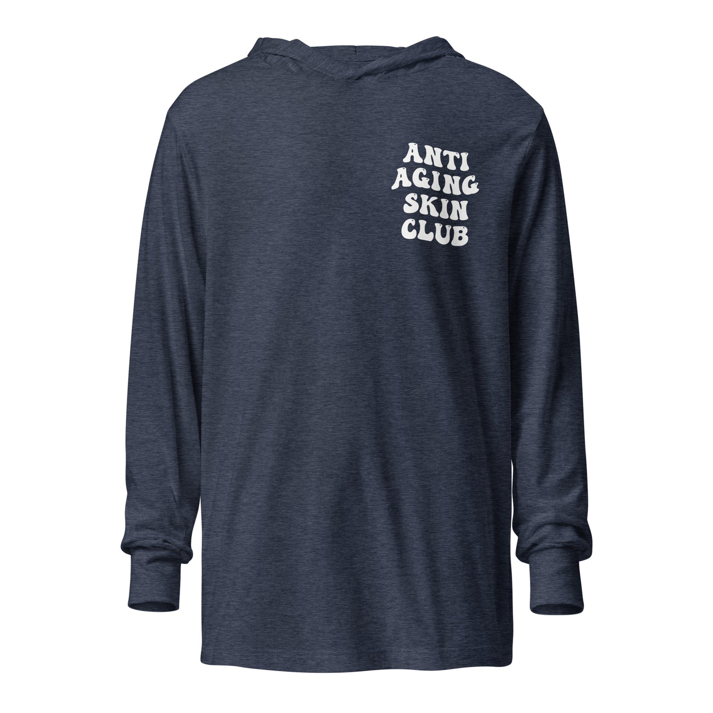 Anti Aging Skin Club - Hooded long-sleeve tee