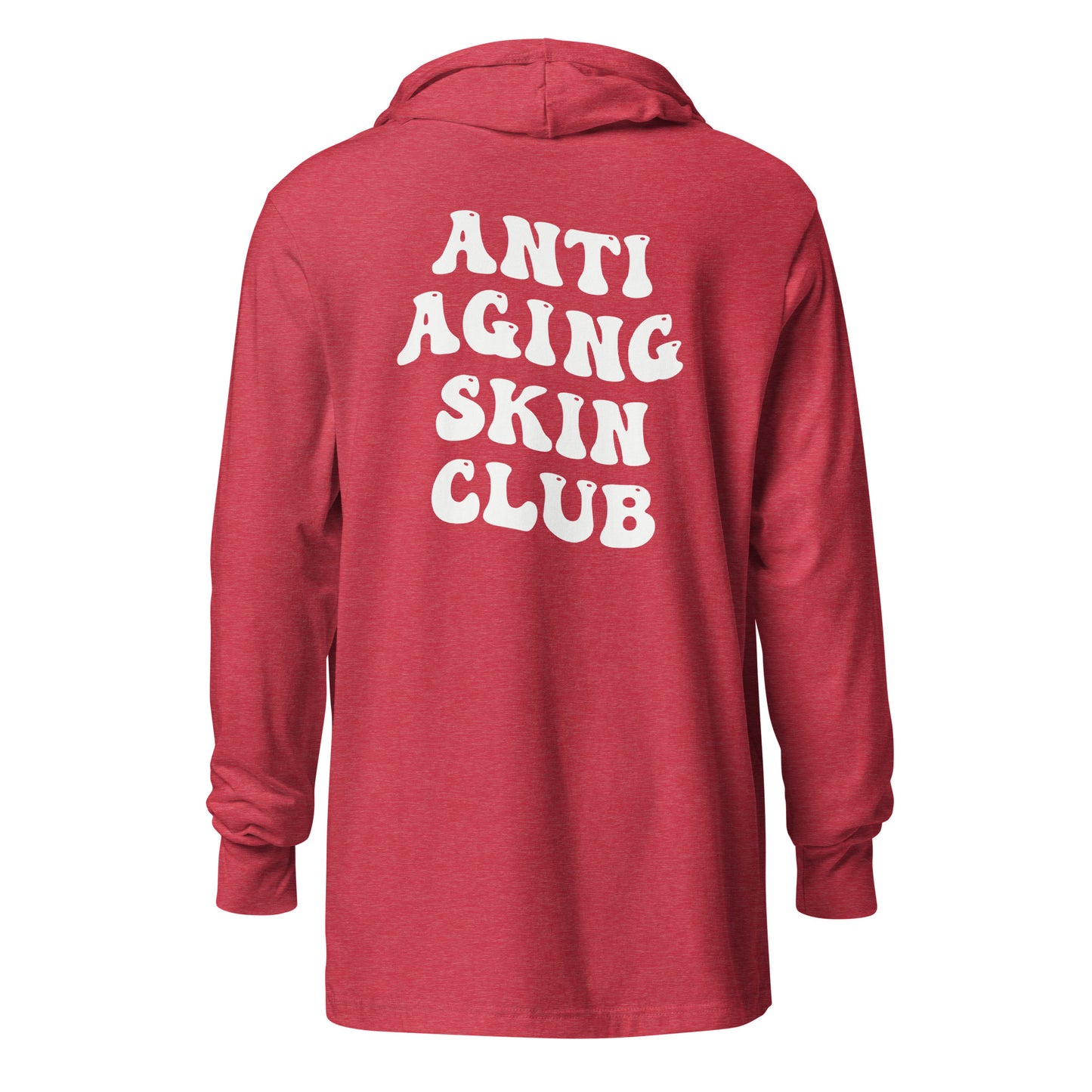 Anti Aging Skin Club - Hooded long-sleeve tee