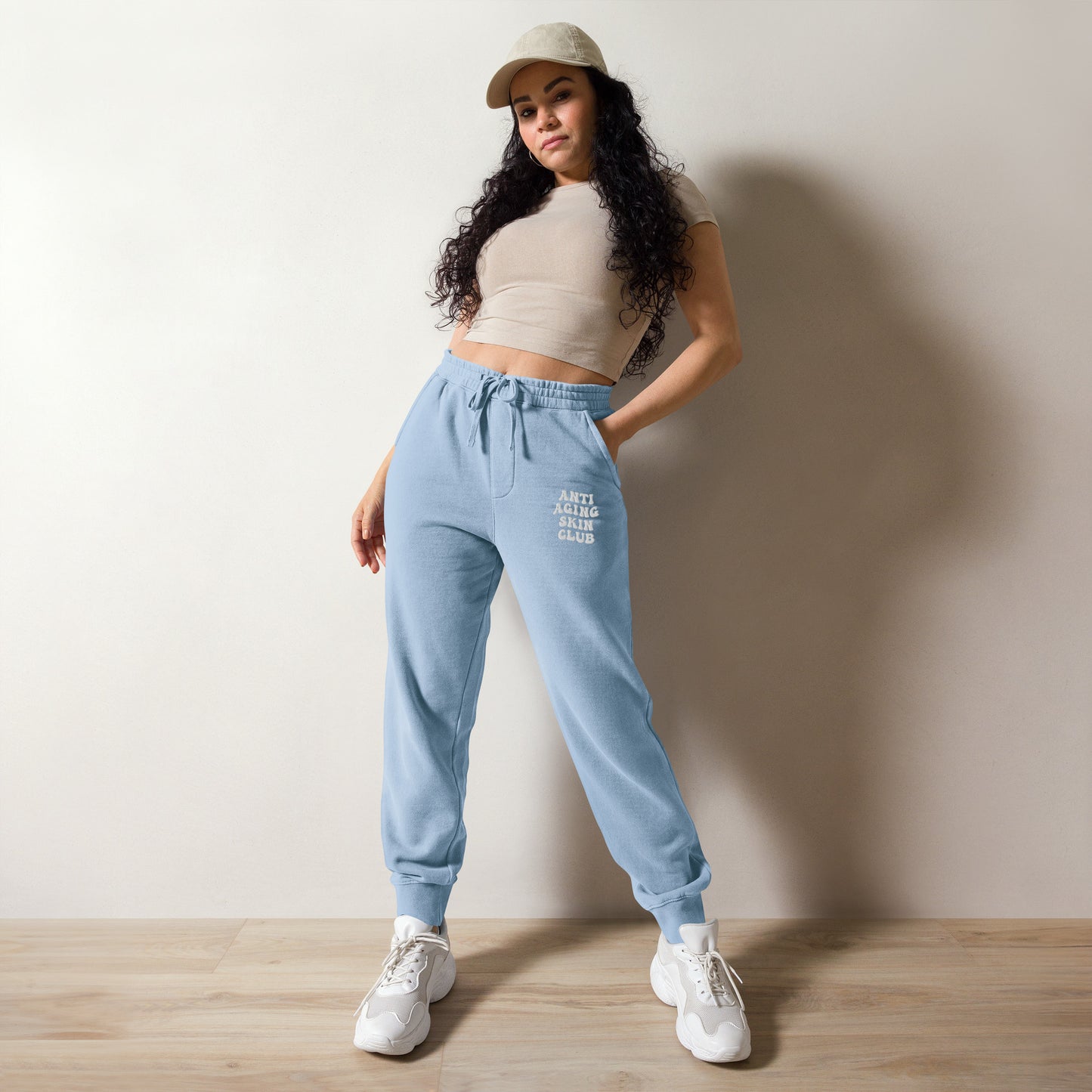 Unisex pigment-dyed sweatpants