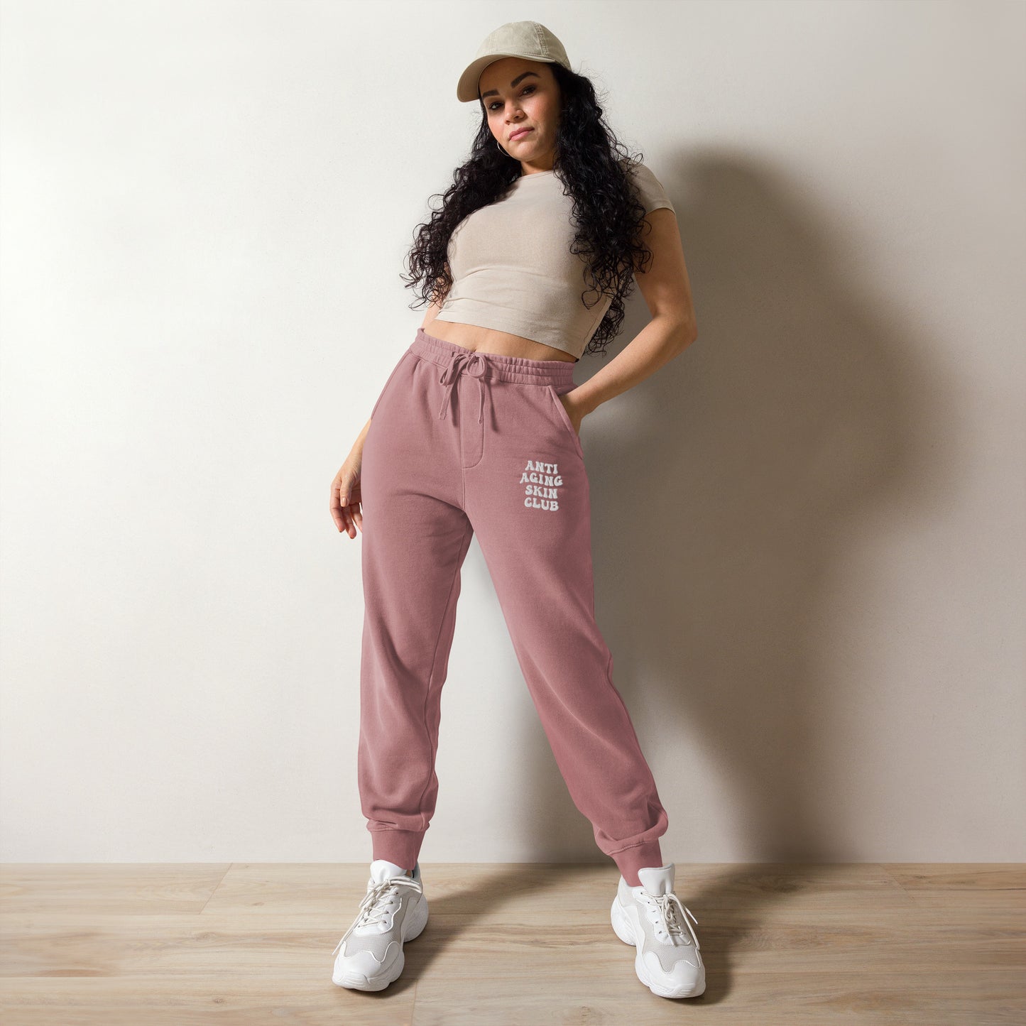 Unisex pigment-dyed sweatpants