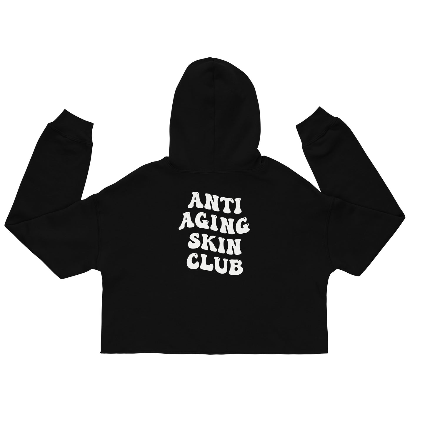 Anti Aging Skin Club - Crop Hoodie